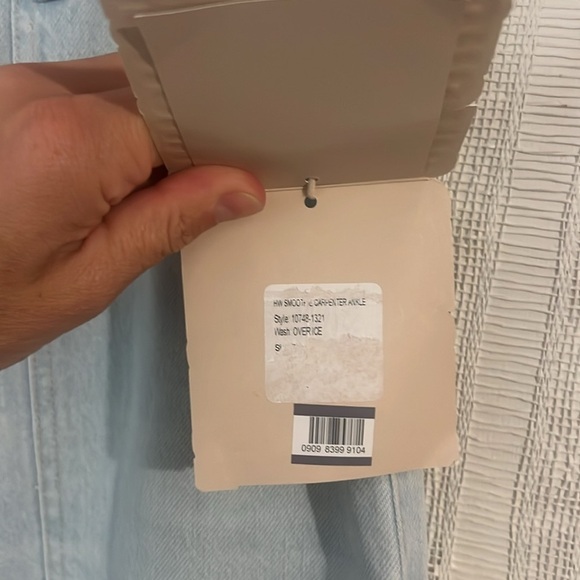 Mother SNACKS! High Waisted Smoothie Carpenter Ankle Jeans NWT SIZE 31 - Picture 7 of 12